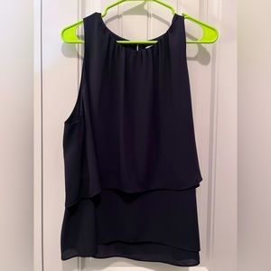 Halston blouse. Size XL black